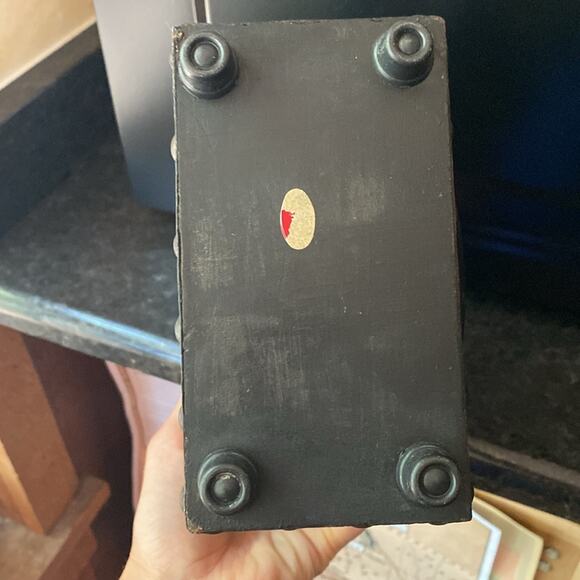 Rockland brown banded time pieces decorative hinged clock box - Picture 6 of 8